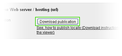 Download UniFlip publication into .zip file