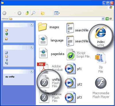 Extract the UniFlip .zip file