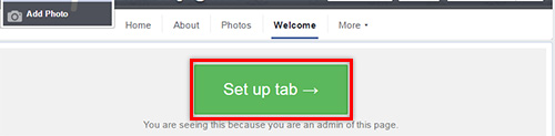 Edit the static HTML in your facebook